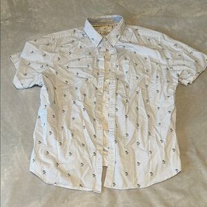 Men's Blue Striped Shirt